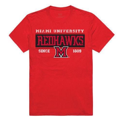 Miami University Redhawks NCAA Established Tees T-Shirt