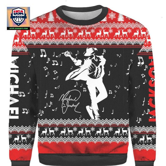 Michael Jackson Dancing Ugly 3D Christmas Sweater ? Usalast