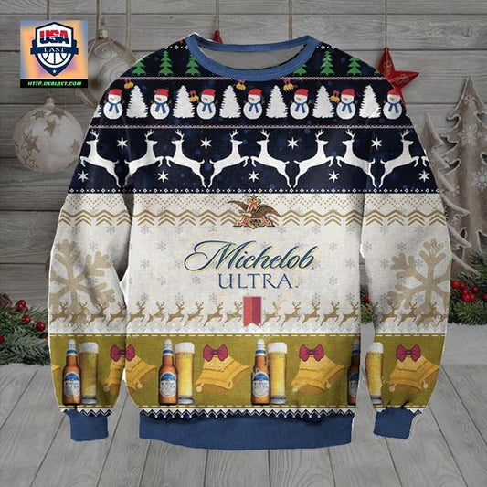 Michelob Ultra Beer Ugly Christmas Sweater 2022 ? Usalast