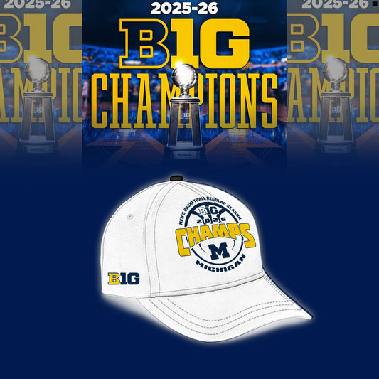 Michigan Men’s Basketball 2026 Big Ten Regular Season Title T-Shirt Moonbestprint