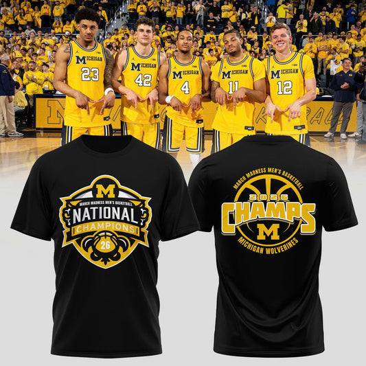 Michigan Wolverines - 2026 National Champions T Shirt | FA11 Moonbestprint