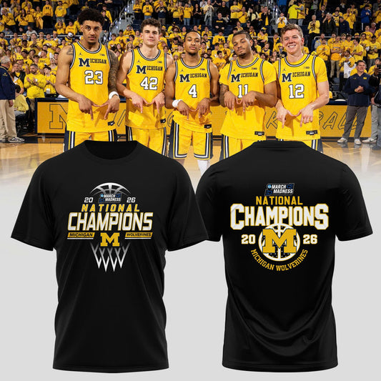 Michigan Wolverines - 2026 National Champions T Shirt | SF88 Moonbestprint