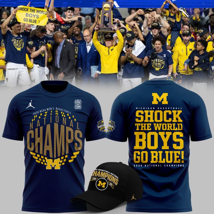 Michigan Wolverines - 2026 National Champions T Shirt | SY42 Moonbestprint