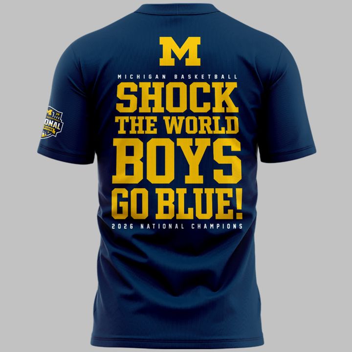 Michigan Wolverines - 2026 National Champions T Shirt | SY42 Moonbestprint