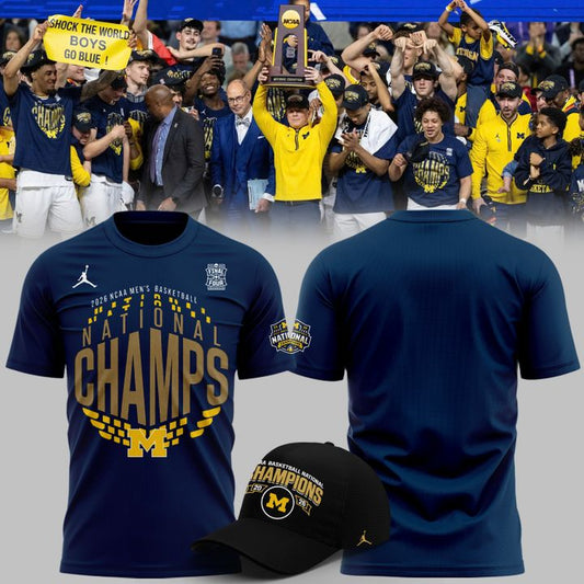 Michigan Wolverines - 2026 National Champions T Shirt | VC27 Moonbestprint
