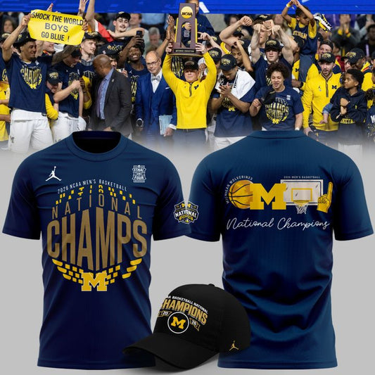 Michigan Wolverines - 2026 National Champions T Shirt | WP78 Moonbestprint