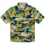 Michigan Wolverines Flamingo Retreat 2026 Hawaiian Shirt – Moonbestprint