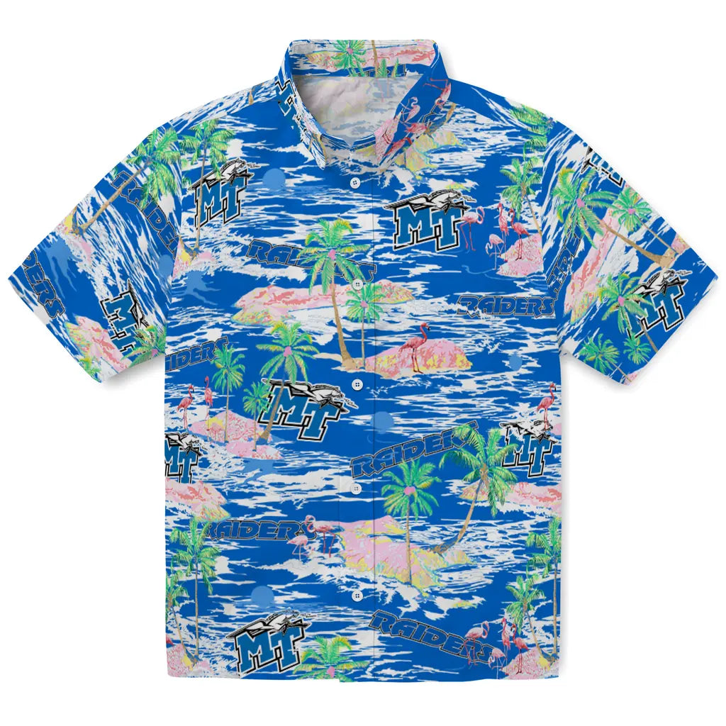 Middle Tennessee Raiders Flamingo Retreat 2026 Hawaiian Shirt – Moonbestprint