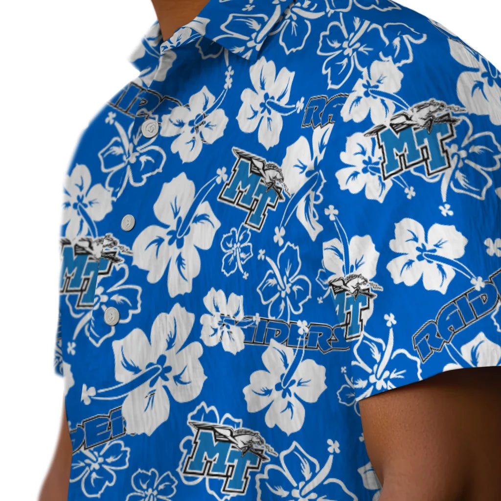 Middle Tennessee Raiders Hibiscus Bloom Hawaiian Shirt – Moonbestprint
