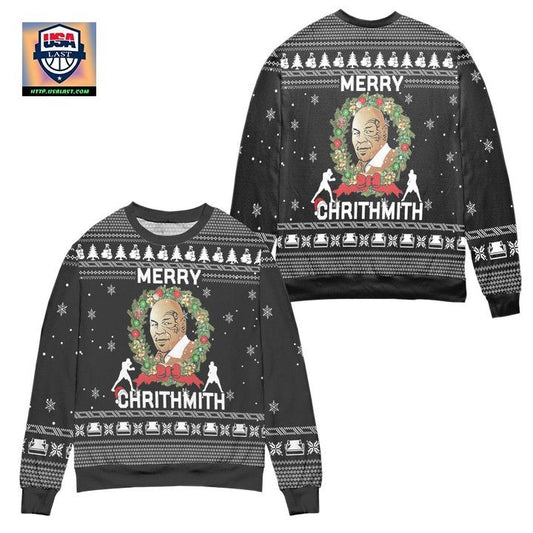 Mike Tyson Merry Chrithmith Ugly Christmas Sweater ? Usalast
