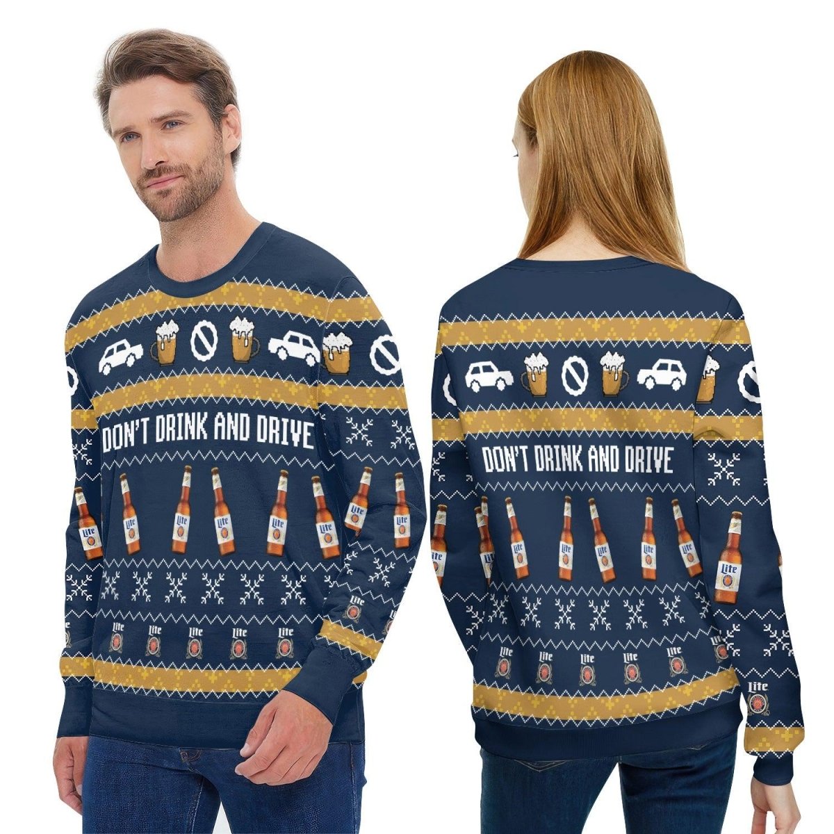 Miller Lite Don't Drink And Drive Ugly Sweater – Moonbestprint