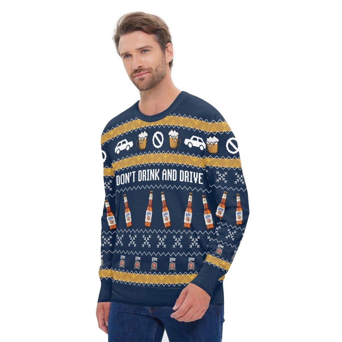 Miller Lite Don't Drink And Drive Ugly Sweater – Moonbestprint