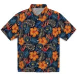 Milwaukee Brewers Hawaiian Shirt - Hibiscus Foliage | Moonbestprint