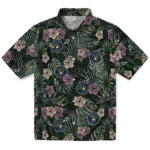 Milwaukee Brewers Hawaiian Shirt - Hibiscus Leaves Pattern | Moonbestprint