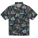 Milwaukee Brewers Hawaiian Shirt - Simpsons Christmas | Moonbestprint