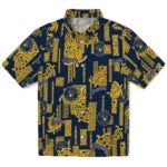 Milwaukee Brewers Hawaiian Shirt - Turtle Lines | Moonbestprint