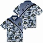 Milwaukee Brewers Sunset Palms Navy Blue White Hawaiian Shirt – Moonbestprint