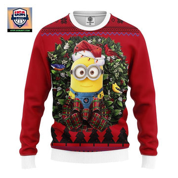 Minion 2 Despicable Me Noel Mc Ugly Christmas Sweater Thanksgiving Gift ? Usalast
