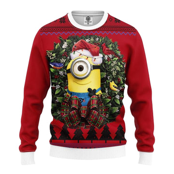 Minion Despicable Me Noel Mc Ugly Christmas Sweater Thanksgiving Gift ? Usalast