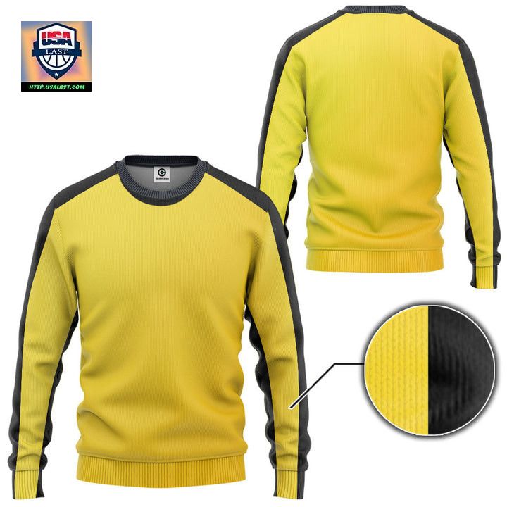 Minions Yellow Kungfu Costume Disney Ugly Christmas Sweater ? Usalast