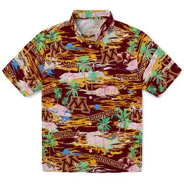 Minnesota Golden Gophers Flamingo Retreat 2026 Hawaiian Shirt – Moonbestprint