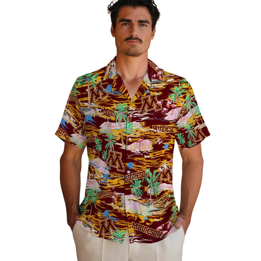 Minnesota Golden Gophers Flamingo Retreat 2026 Hawaiian Shirt – Moonbestprint