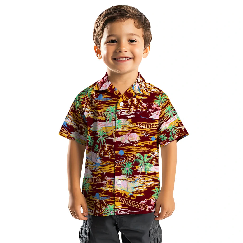 Minnesota Golden Gophers Flamingo Retreat 2026 Hawaiian Shirt – Moonbestprint