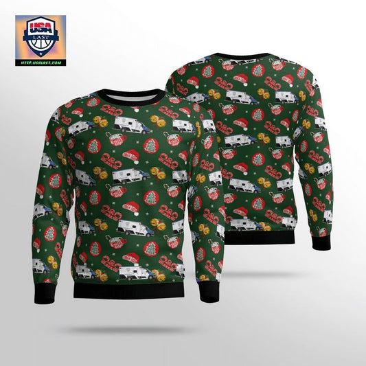 Minnesota Mayo Clinic Ambulance Service AOP Sweater ? Usalast