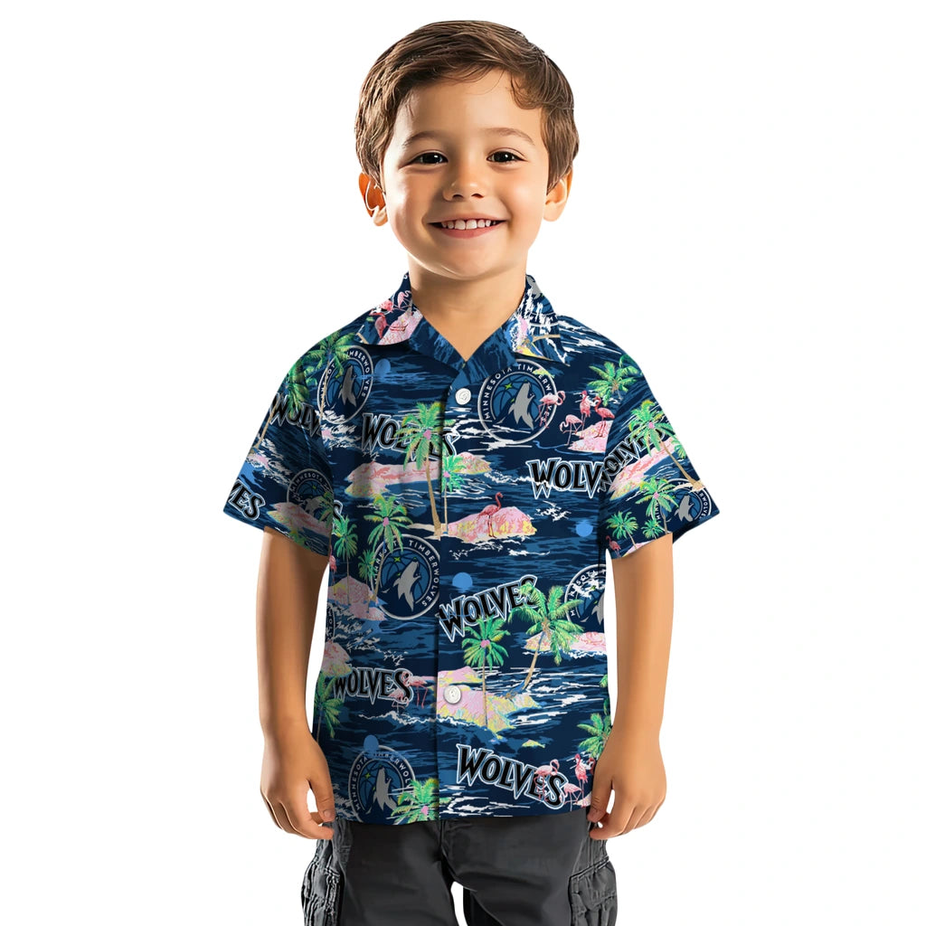 Minnesota Timberwolves Flamingo Retreat 2026 Hawaiian Shirt – Moonbestprint