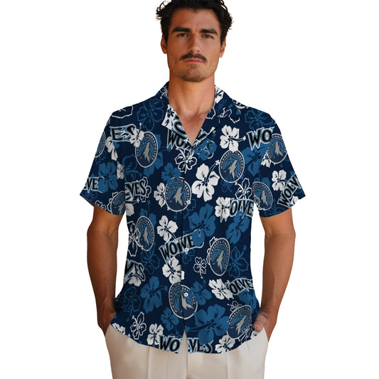 Minnesota Timberwolves Hibiscus Bloom Hawaiian Shirt – Moonbestprint