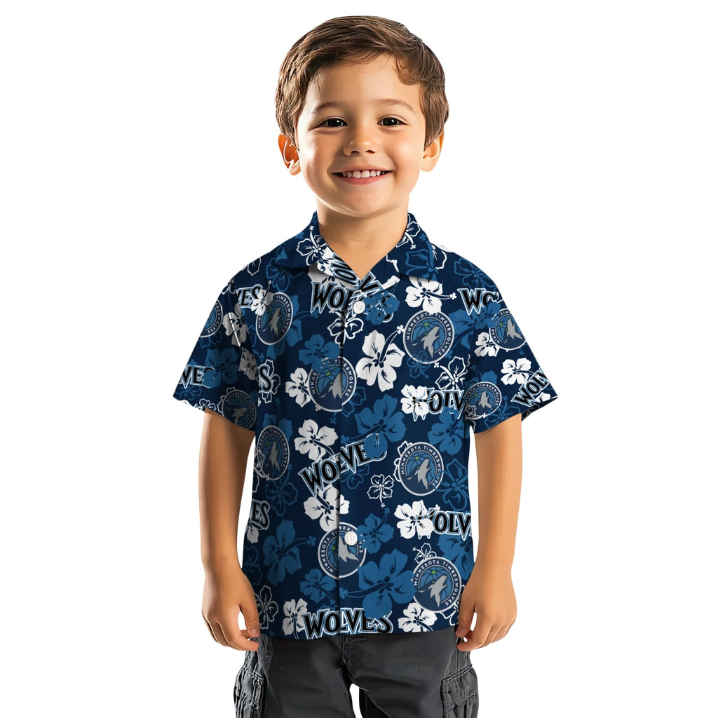 Minnesota Timberwolves Hibiscus Bloom Hawaiian Shirt – Moonbestprint