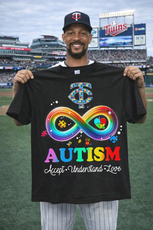 Minnesota Twins Autism Awareness Shirt - Limited Edition | ON24 Moonbestprint