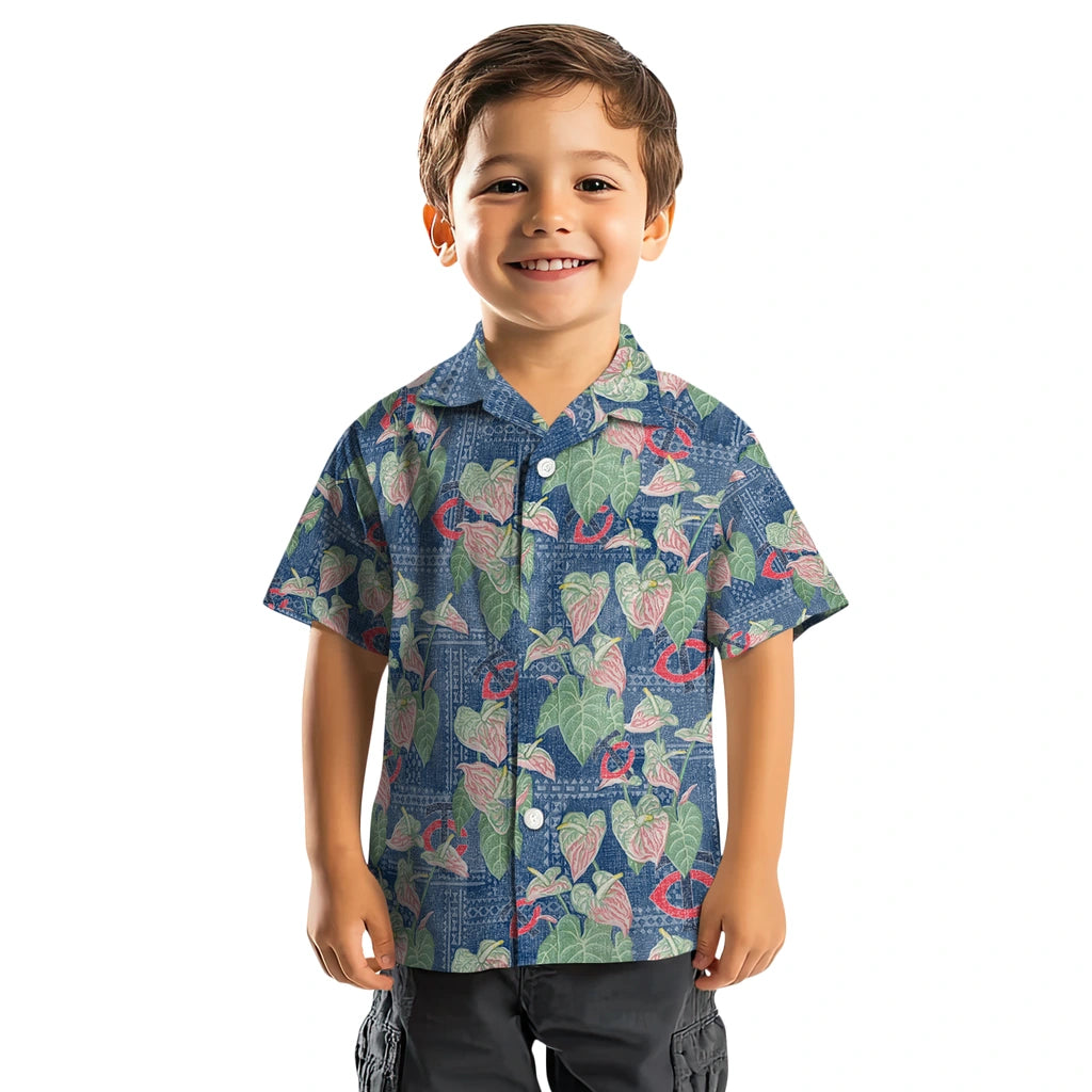Minnesota Twins Hawaiian Shirt - Anthurium Overlay | Moonbestprint