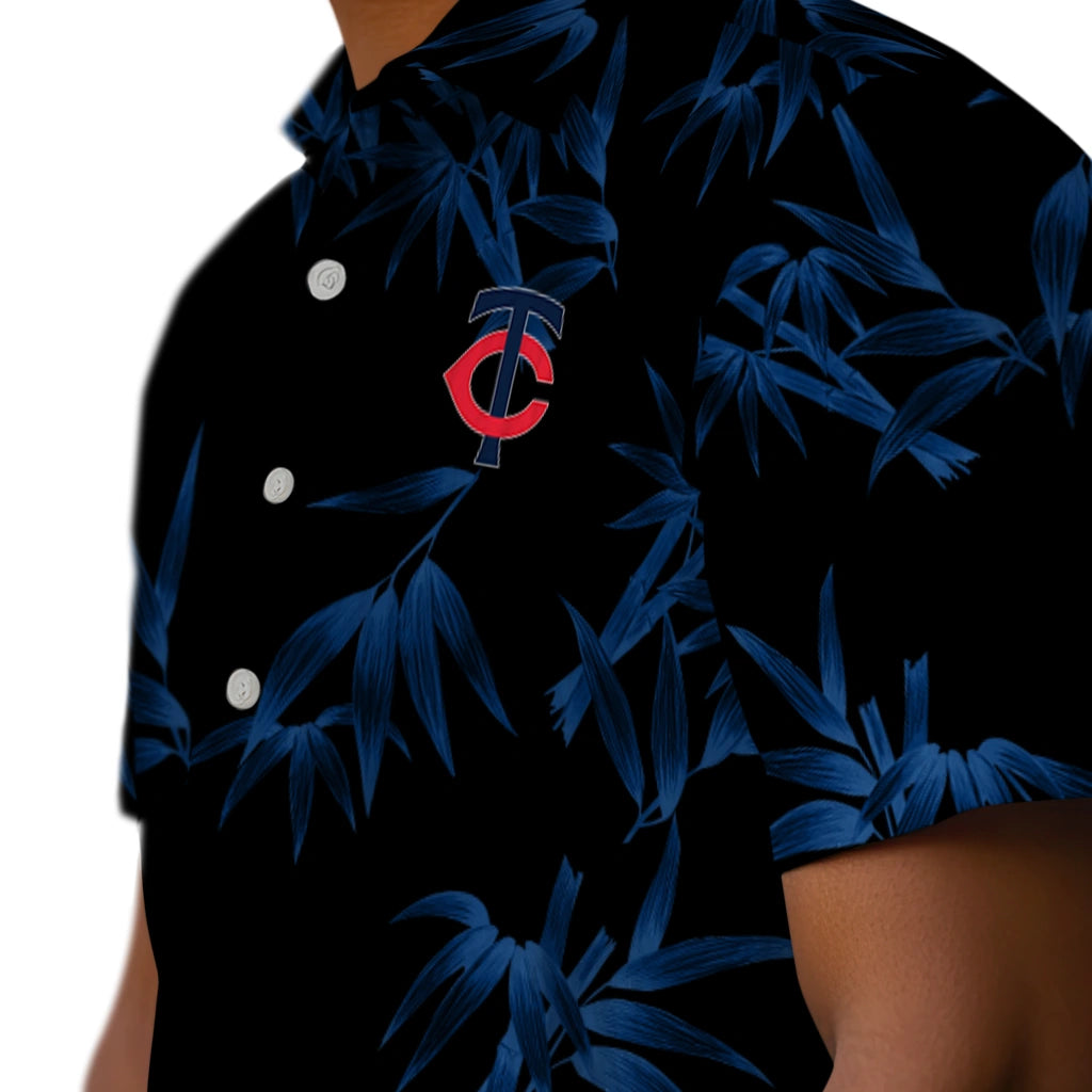 Minnesota Twins Hawaiian Shirt - Bamboo Branches | Moonbestprint