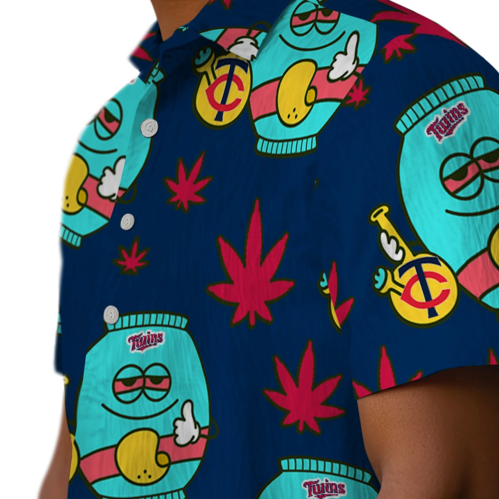 Minnesota Twins Hawaiian Shirt - Chill Vibe | Moonbestprint
