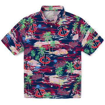 Minnesota Twins Flamingo Retreat 2026 Hawaiian Shirt – Moonbestprint