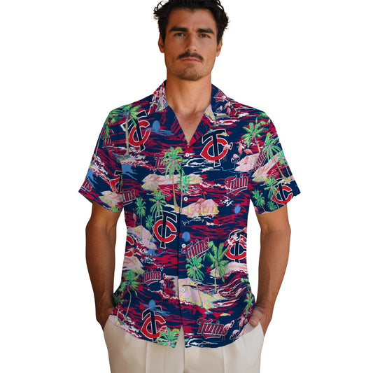 Minnesota Twins Flamingo Retreat 2026 Hawaiian Shirt – Moonbestprint
