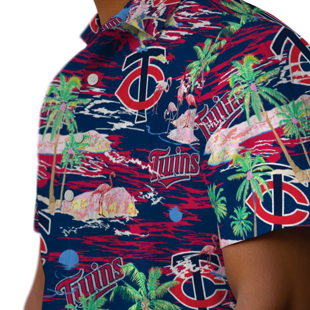 Minnesota Twins Flamingo Retreat 2026 Hawaiian Shirt – Moonbestprint
