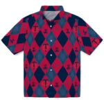 Minnesota Twins Hawaiian Shirt - Golfing Plaid | Moonbestprint