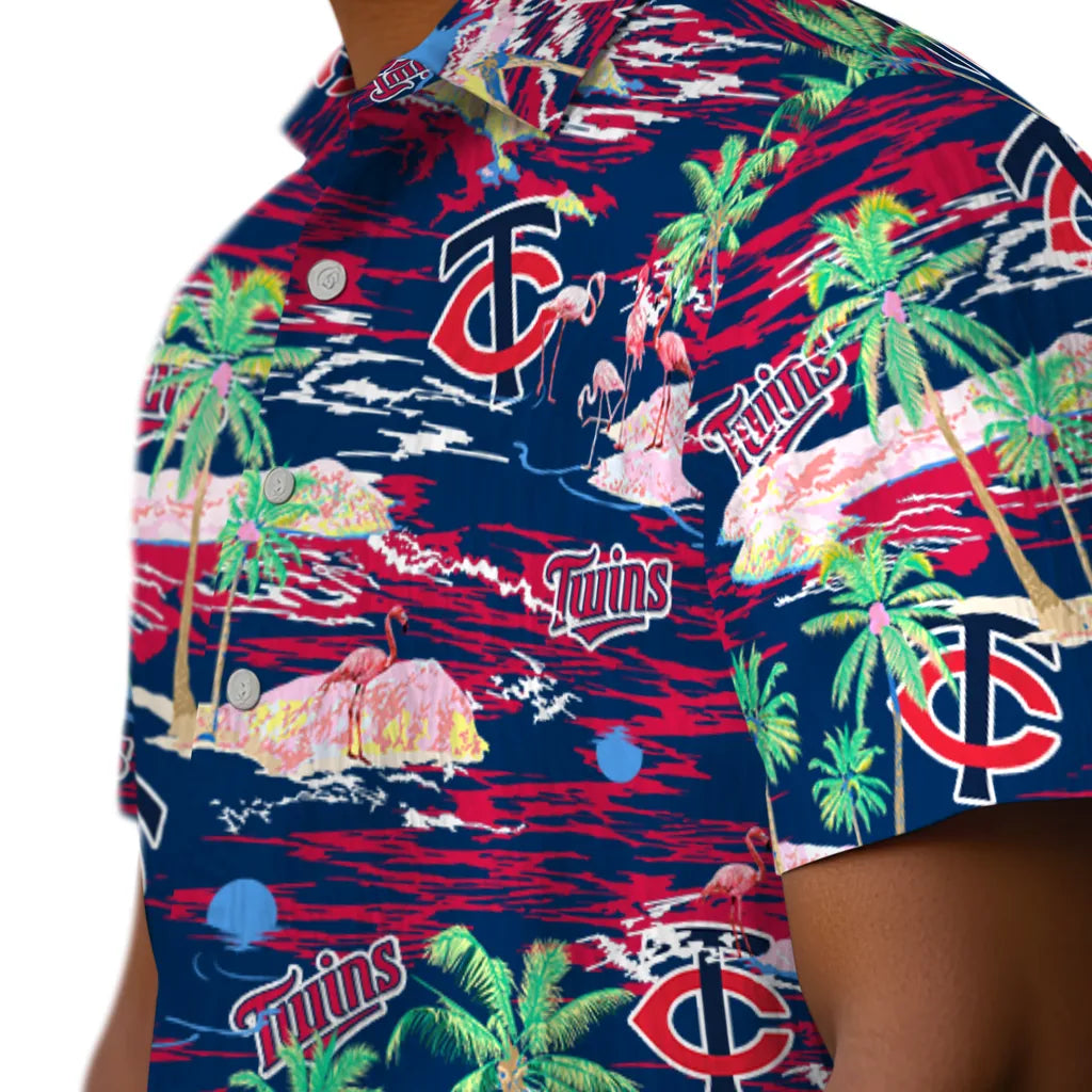 Minnesota Twins Hawaiian Shirt - Hawaii Island | Moonbestprint