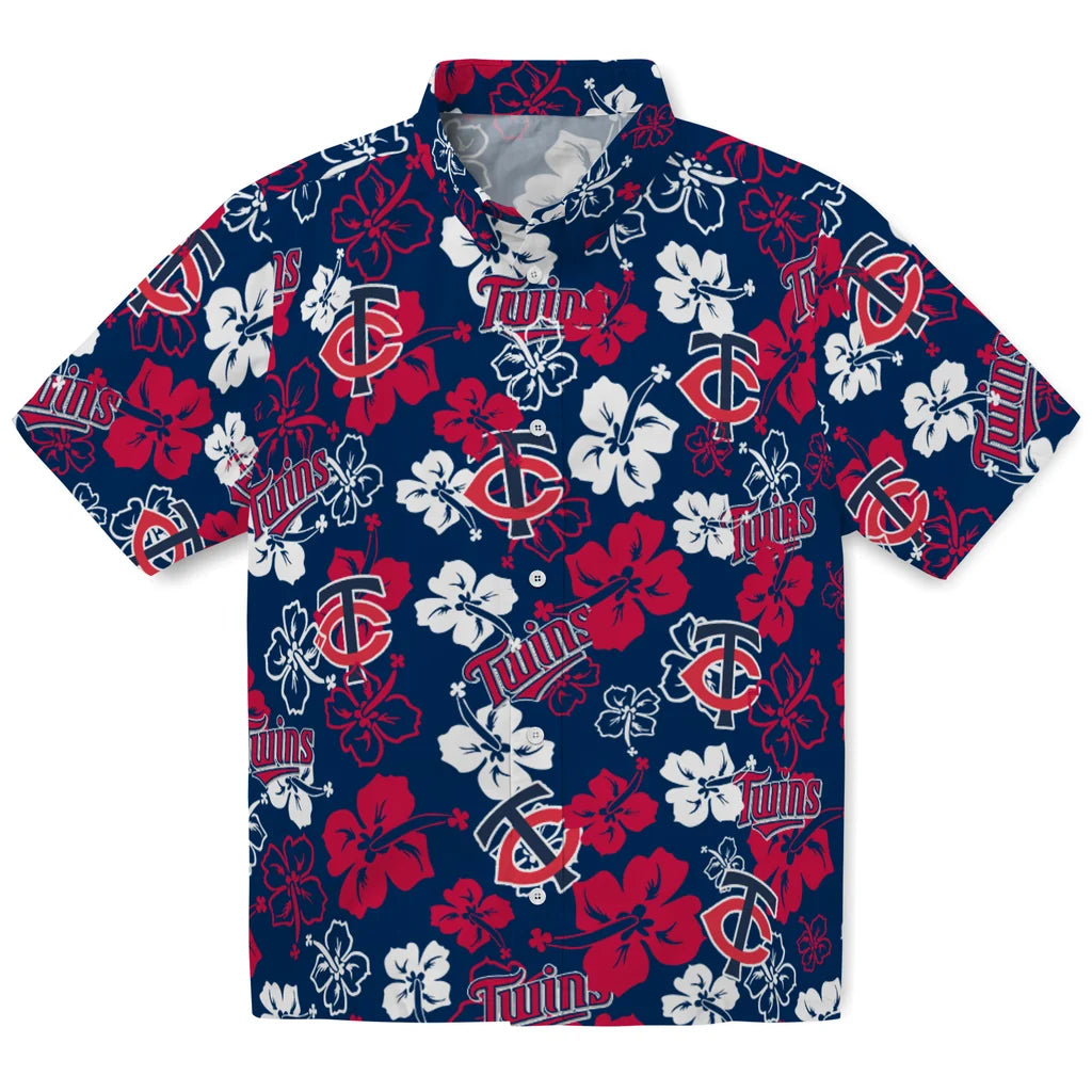 Minnesota Twins Hibiscus Bloom Hawaiian Shirt – Moonbestprint