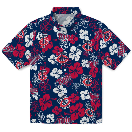 Minnesota Twins Hibiscus Bloom Hawaiian Shirt – Moonbestprint