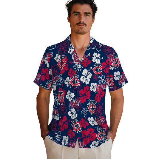 Minnesota Twins Hibiscus Bloom Hawaiian Shirt – Moonbestprint