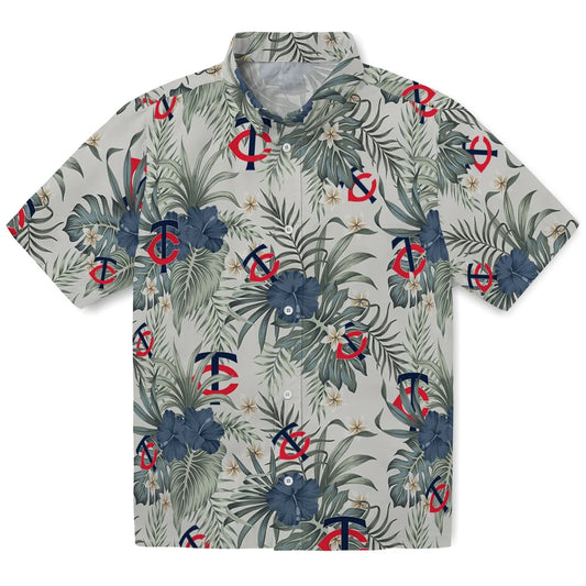 Minnesota Twins Hawaiian Shirt - Hibiscus Designs | Moonbestprint