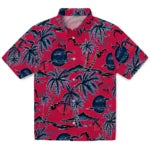 Minnesota Twins Hawaiian Shirt - Palm Sunset | Moonbestprint