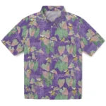 Minnesota Vikings Hawaiian Shirt - Anthurium Overlay | Moonbestprint