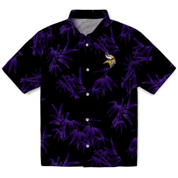 Minnesota Vikings Hawaiian Shirt - Bamboo Branches | Moonbestprint