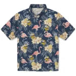 Minnesota Vikings Hawaiian Shirt - Flamingo Hibiscus | Moonbestprint