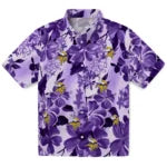 Minnesota Vikings Hawaiian Shirt - Hibiscus Arrangement | Moonbestprint