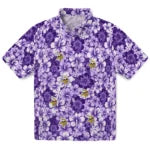 Minnesota Vikings Hawaiian Shirt - Hibiscus Blooms | Moonbestprint
